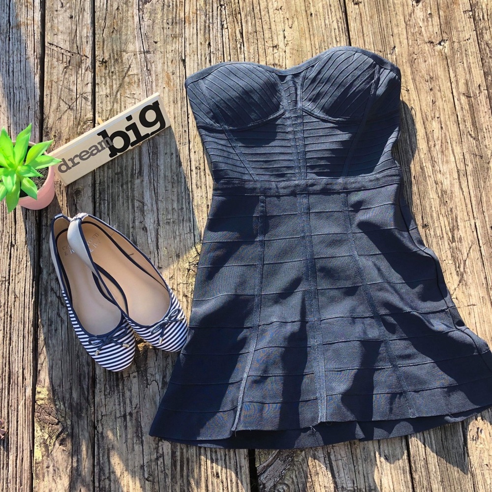 Navy Bandage Dress